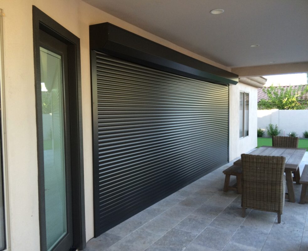 dayanıklı ve güvenli çelik veya alüminyum otomatik kepenk sistemi