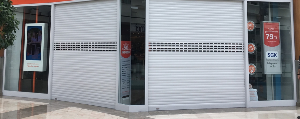 dayanıklı ve güvenli çelik veya alüminyum otomatik kepenk sistemi