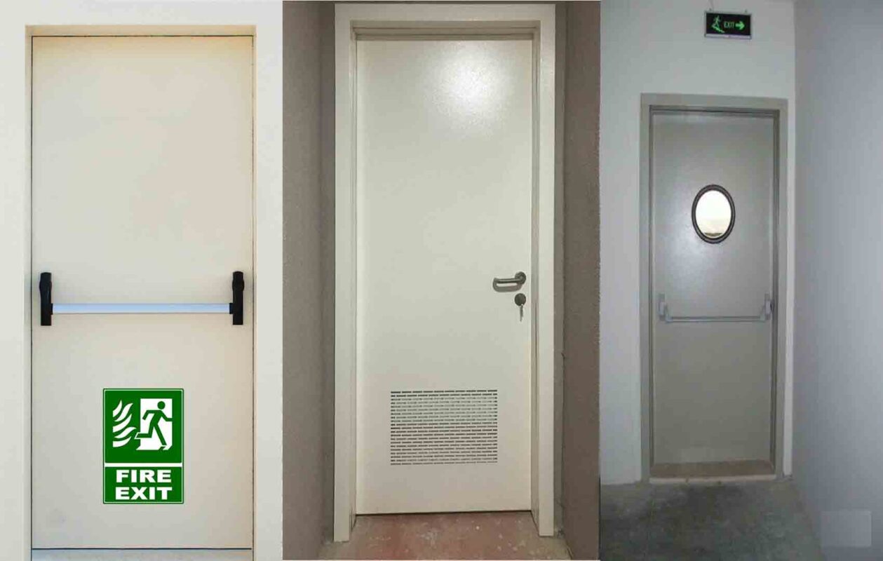 Panik bar sistemli acil çıkış kapısı – yangın ve acil durum güvenliği Yangın Kapısı